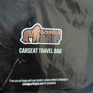 Black Car Seat Travel Bag